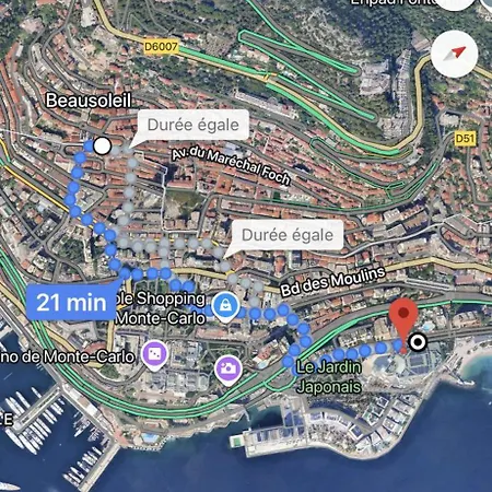 Palais Du Soleil Monaco Terrasse & Parking Apartament *