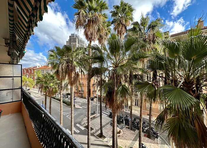 Palais Du Soleil Monaco Terrasse & Parking 아파트 보솔레이