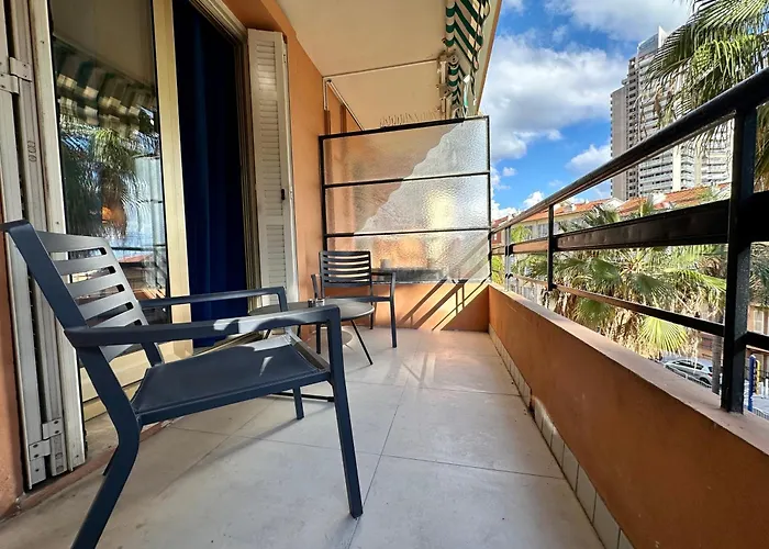 아파트 Palais Du Soleil Monaco Terrasse & Parking 보솔레이